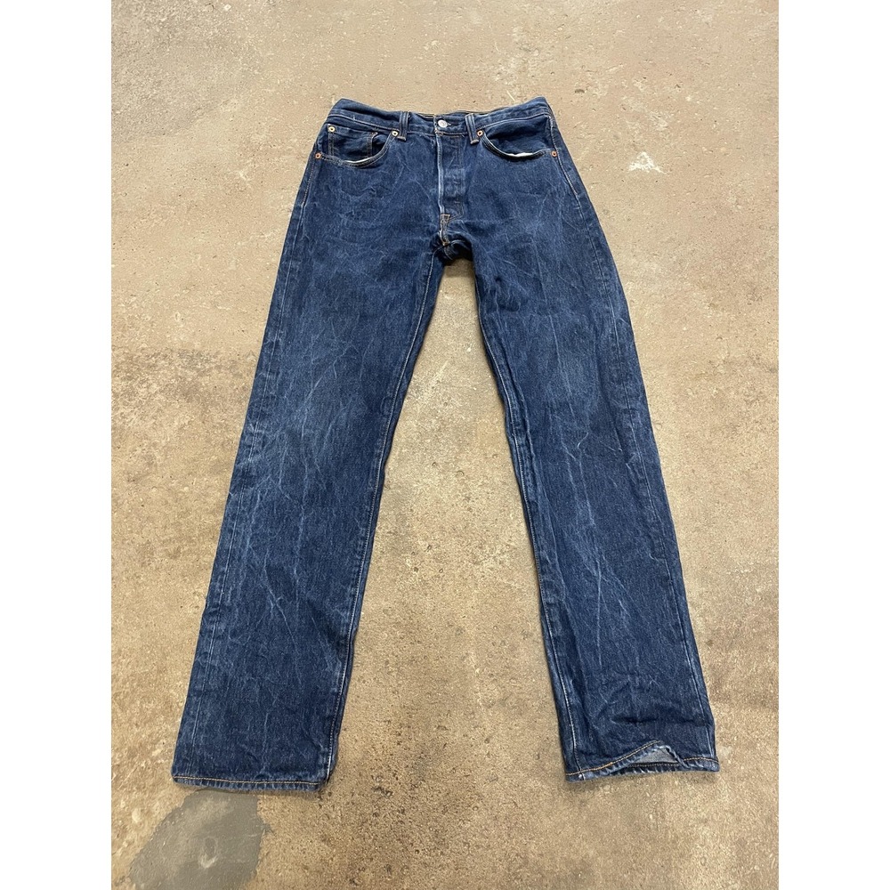 Levi's Slim Straight Men's Jeans - Dark Blue Denim